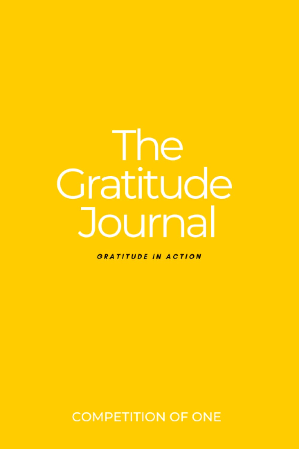 THE GRATITUDE JOURNAL