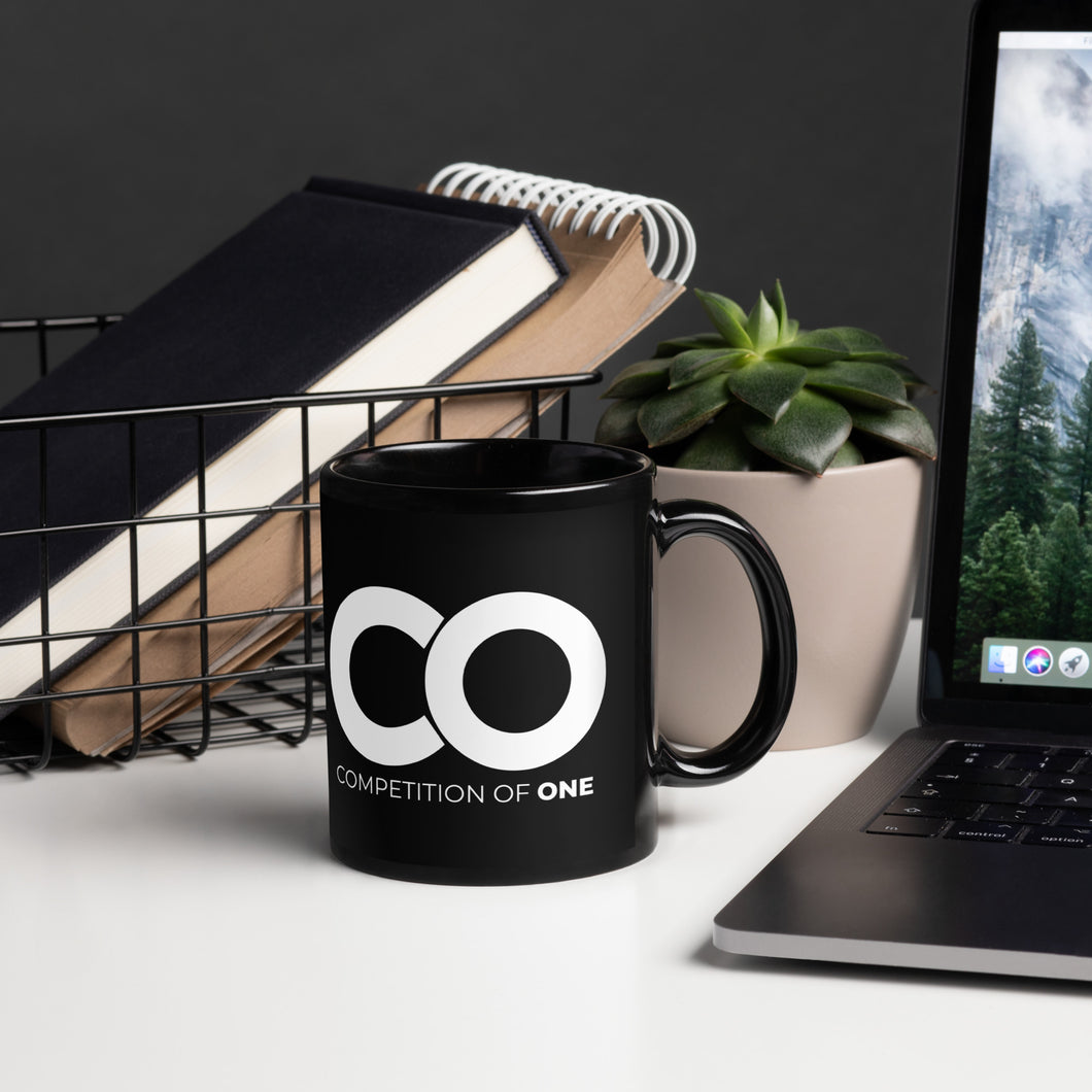 Black Glossy Mug
